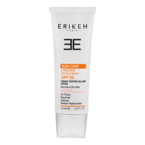 ضد آفتاب رنگی SPF50 اریکه پوست خشک و نرمال
