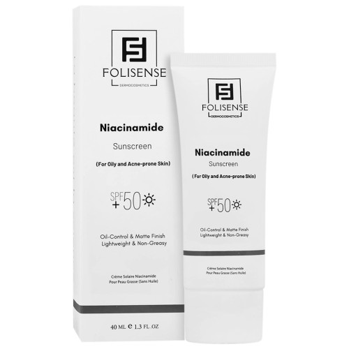 کرم ضد آفتاب نیاسینامید SPF50 فولیسنس
