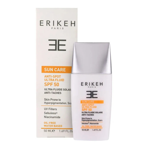 ضد آفتاب و ضد لک بی‌رنگ SPF50 اریکه