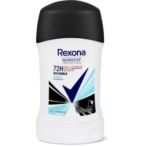 استیک ضد تعریق رکسونا Invisible Aqua 72 ساعته