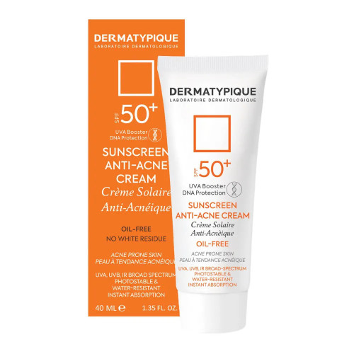 ضد آفتاب پوست چرب و جوش‌دار SPF50+ درماتیپیک