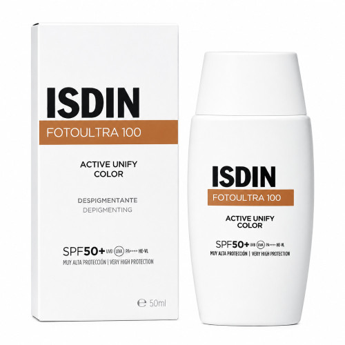 ضد آفتاب اکتیو یونیفای ایزدین رنگی SPF50+